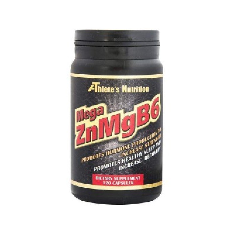 Mega ZnMgB6 120 capsules I Athlete's Nutrition