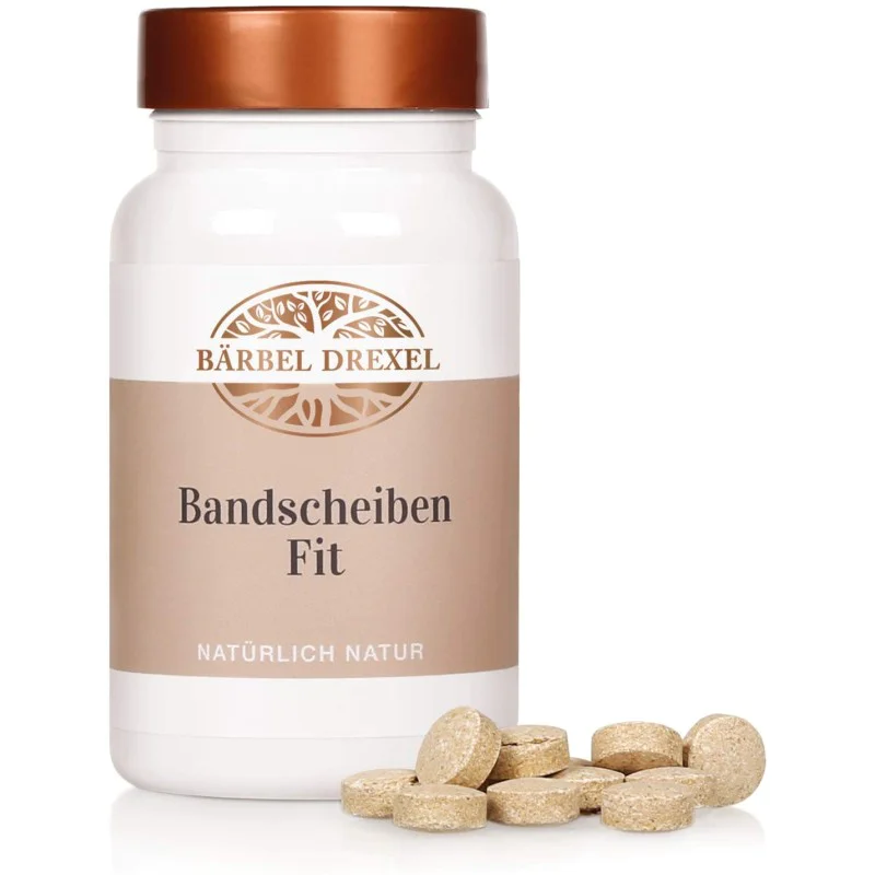 Bandscheiben Fit 148 таблетки | Barbel Drexel Допринася за здравината на хрущялите и костите Предпазва от болки в гърба Допринася за поддържането на здрави гръбначни стави Подходящ и за вегетарианци и вега Bandscheiben Fit 148 таблетки | Barbel Drexel Доп