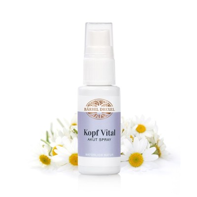Kopf Vital Akut Spray 30 мл | Barbel Drexel Укрепва нервната система Подсилва релаксацията на тялото и ума Способства поддържането на нормална когнитивна функция Благоприятства нормалното кръвообращение Kopf Vital Akut Spray 30 мл | Barbel Drexel Укрепва 