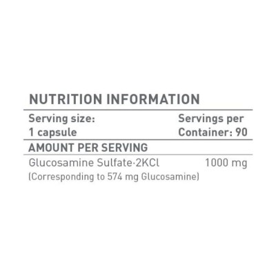 Glucosamine Sulphate 1000 мг 90 капсули I Battery Nutrition Предпазва хрущялите от разрушаване Помага при възпаление и болка в ставите Възпрепятства възникването на артрит, остеоартрит и други ставни пат Glucosamine Sulphate 1000 мг 90 капсули I Battery N