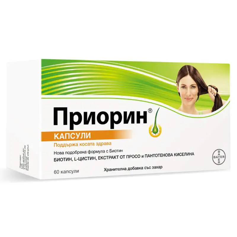 Priorin 60 капсули | Bayer