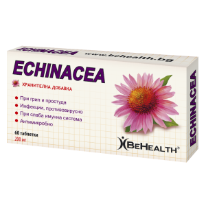 Echinacea 200 мг 60 таблетки | BeHealth Echinacea 200 мг 60 таблетки | BeHealth