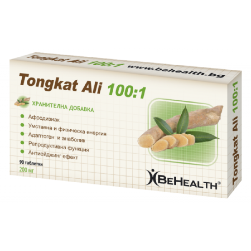 Tongkat Ali 200 мг 90 таблетки | BeHealth