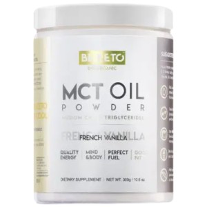 MCT Oil Powder - Френска ванилия 300 г | BeKeto
