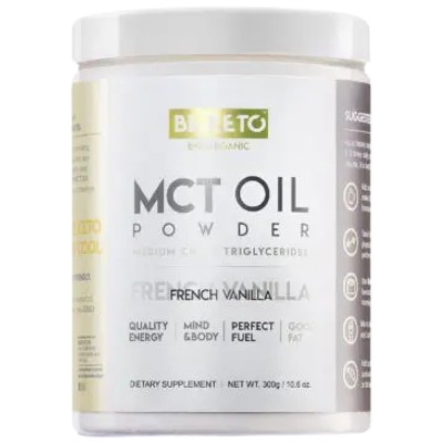 MCT Oil Powder - Френска ванилия 300 г | BeKeto