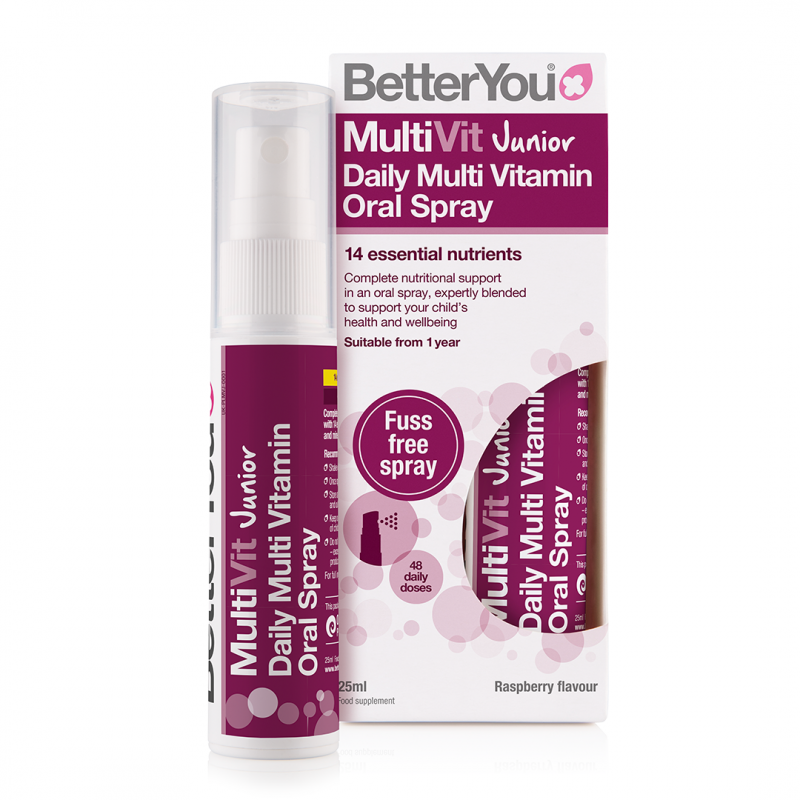 Multivit Junior Daily Multi Vitamin Oral Spray 25 мл | Better You