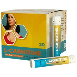 L-Carnitine 3000 mg with CoQ10 & Vitamins - 20 x 25 мл | Biliana Yotovska