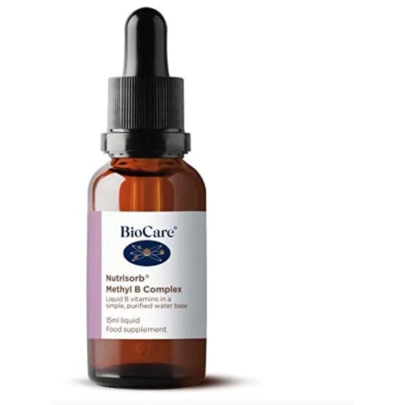 Nutrisorb Methyl B Complex 15 мл | BioCare Nutrisorb Methyl B Complex 15 мл | BioCareУдобен и лесен за употреба
Поддържа имунната система здрава
Грижи се за протичането на всички важни функции в организма
Течен Витамин Б Комплекс на капки е н Nutrisorb Methyl B Complex 15 мл | BioCare Удобен и лесен за употреба Поддържа имунната система здрава Грижи се за протичането на всички важни функции в организма Течен Витамин Б Комплекс на капки е на топ Nutrisorb Methyl B Complex 15 мл | BioCare Удобен