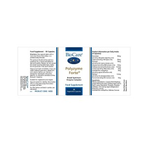Ензимен комплекс Polyzyme Forte 30 капсули | BioCare