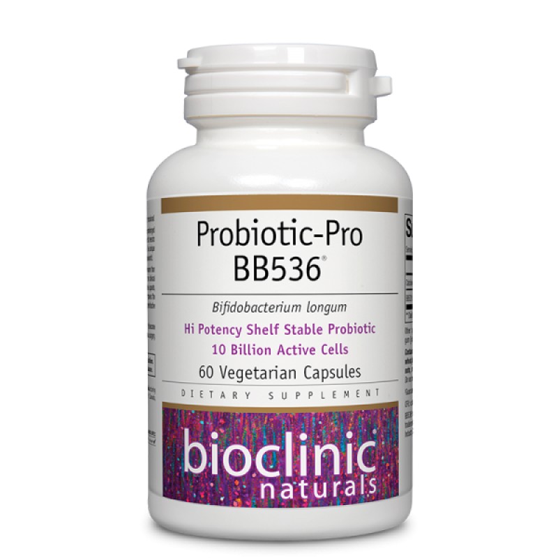 Probiotic-Pro BB536 10 млрд. CFU 60 веге капсули | Bioclinic Naturals