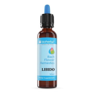 Bach Flower Remedies Libido 50 мл | Bioherba  Дава самочувствие и увереност Връща обратно сексуалното желание Спомага при липса на желание или при страх от секс Капките на Д-р Бах Либидо/Афродизиак е Bach Flower Remedies Libido 50 мл | Bioherba  Дава само