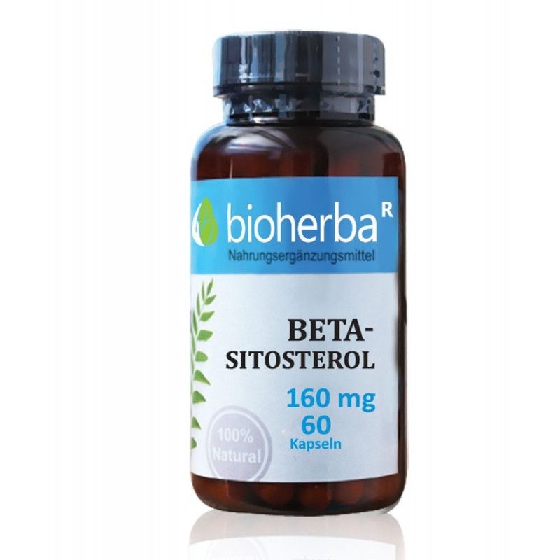Beta-Sitosterol 160 мг 60 капсули | Bioherba