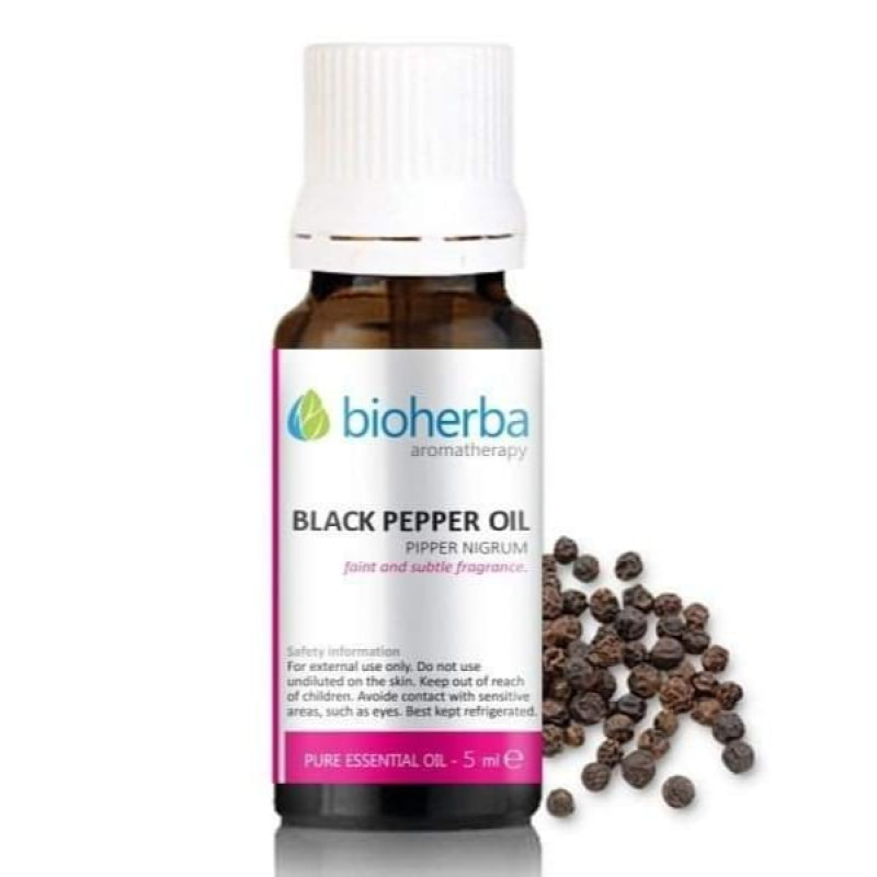 Black Pepper Oil 10 мл | Bioherba