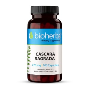 Cascara Sagrada 270 мг 100 капсули | Bioherba