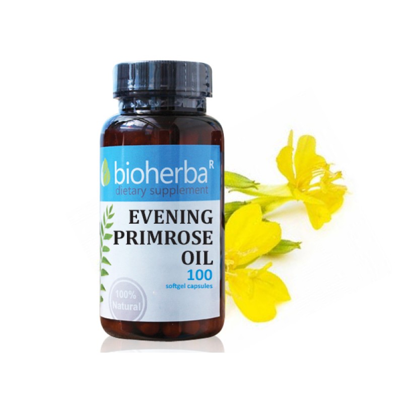 Evening Primrose Oil 500 мг 100 гел-капсули | Bioherba