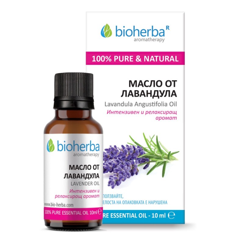 Lavender Oil 10 мл | Bioherba Lavender Oil 10 мл | Bioherba 100% чисто етерично масло от лавандула Има успокояващ ефект Смесва се добре с базово масло Подходящо за вегетарианци и вегани Етерично Масло от Лавандула 10 мл на топ цена от Bioher Lavender Oil 10 мл | Bioherba 100% чисто етерично масло от лавандула Има успокояващ ефект Смесва се добре с базово масло Подходящо за вегетарианци и вегани Етерично Масло от Лавандула 10 мл на топ цена Lavender Oil 10 мл | Bioherba 100% чисто етерично мас