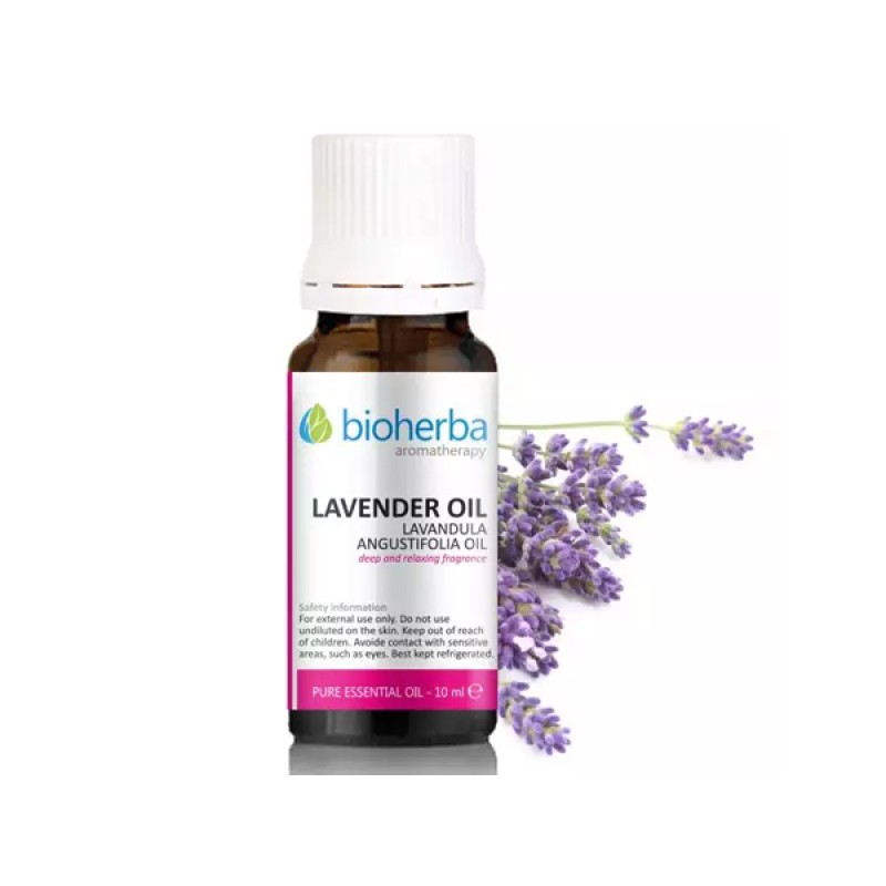 Lavender Oil 10 мл | Bioherba 100% чисто етерично масло от лавандула Има успокояващ ефект Смесва се добре с базово масло Подходящо за вегетарианци и вегани Етерично Масло от Лавандула 10 мл на топ цена Lavender Oil 10 мл | Bioherba 100% чисто етерично мас