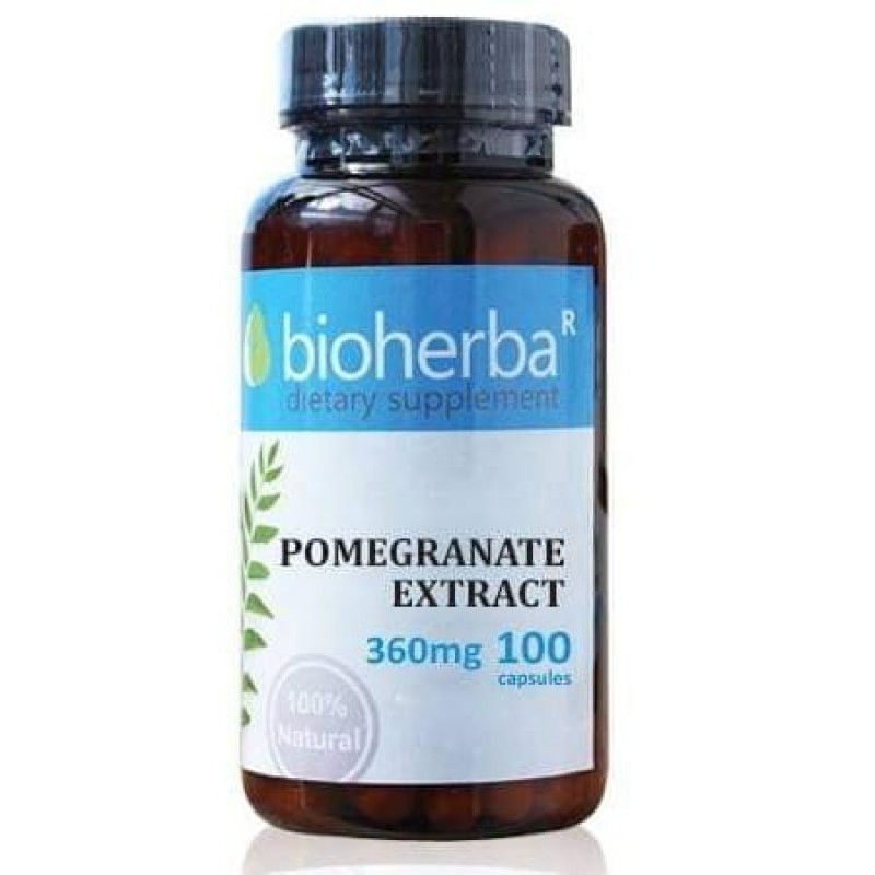 Pomegranate Extract 360 мг 60 капсули | Bioherba
