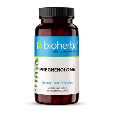 Pregnenolone 10 мг 100 капсули | Bioherba Pregnenolone 10 мг 100 капсули | Bioherba Подобрява паметта и мисловната дейност За по-добро настроение, против депресия Подобрява спокойствието и качествето на съня Стимулира загубата на излишни килог Pregnenolone 10 мг 100 капсули | Bioherba Подобрява паметта и мисловната дейност За по-добро настроение, против депресия Подобрява спокойствието и качествето на съня Стимулира загубата на излишни килограми Pregnenolone 10 мг 100 капсули | Bioherba Подобря