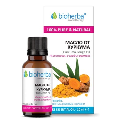 Turmeric Oil 10 мл | Bioherba Turmeric Oil 10 мл | Bioherba