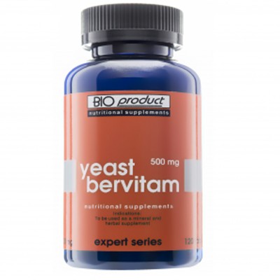 Бирена мая (Birvitam) 500мг 120 таблетки Bioproduct Nutritional Supplements Богат източник на витамини и минерали  Повишава тонуса  Придава жизненост  Намалява холестерола  Регулира Бирена мая (Birvitam) 500мг 120 таблетки Bioproduct Nutritional Supplemen