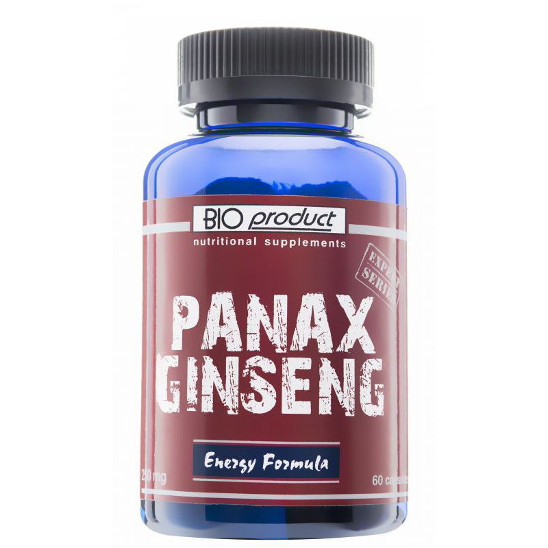 Жен шен - Panax Ginseng 250мг 60 таблетки Bioproduct Nutritional Supplements