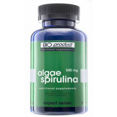 Спирулина - Algae Spirulina 90 таблетки | Bioproduct Nutritional Supplements Какво представлява спирулина - Algae Spirulina? Спирулина е дар от природата – едно микроскопично синьо-зелено водорасло, което се Спирулина - Algae Spirulina 90 таблетки | Biopr