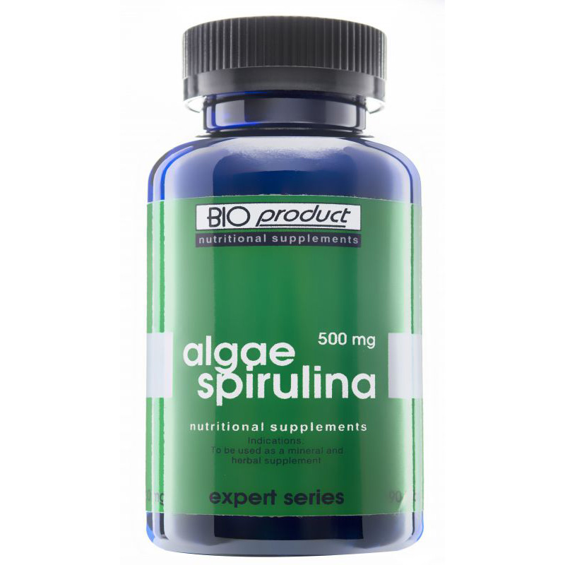 Спирулина - Algae Spirulina 90 таблетки Bioproduct Nutritional Supplements