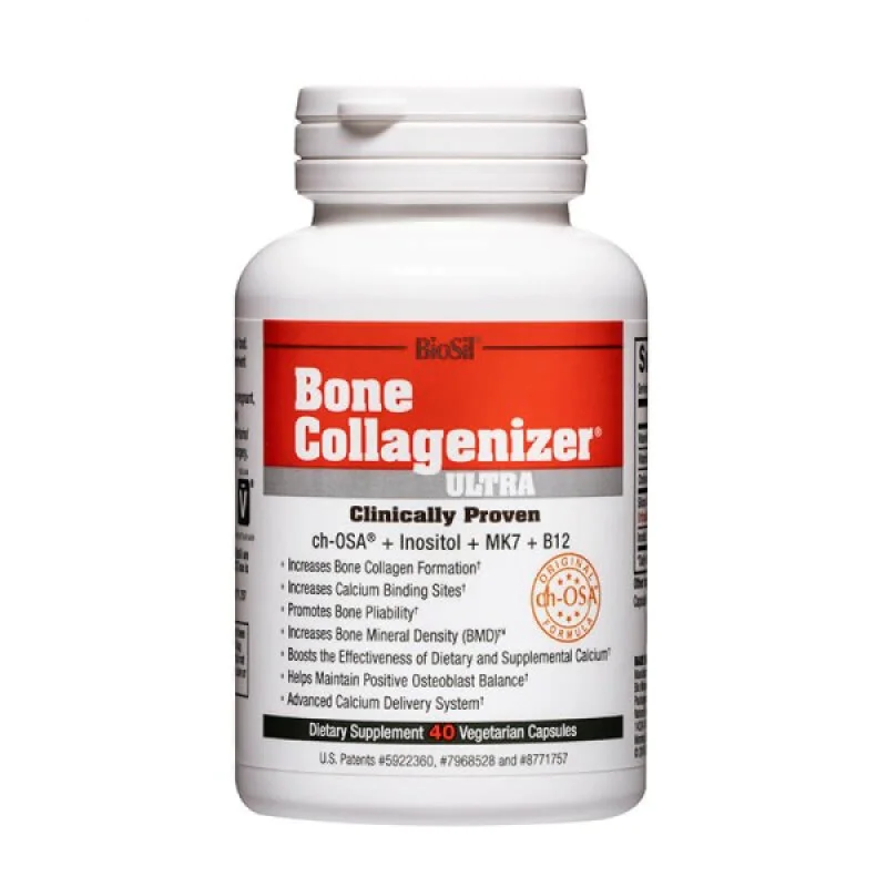 Bone Collagenizer Ultra 40 веге капсули | BioSil