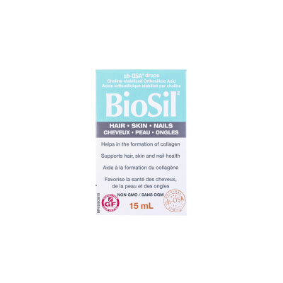 Коса, Кожа и Нокти 15 мл | BioSil Коса, Кожа и Нокти 15/30 мл | BioSilПрави по-добра структурата на кожата и намалява бръчките
Укрепва косата и я прави по-силна, по-блестяща и по-здрава
Спира цепенето на ноктите и ги поддържа здрави
Стимулира Коса, Кожа и Нокти 15/30 мл | BioSil Прави по-добра структурата на кожата и намалява бръчките Укрепва косата и я прави по-силна, по-блестяща и по-здрава Спира цепенето на ноктите и ги поддържа здрави Стиму Коса, Кожа и Нокти 15/30 мл | BioSil Прави по-доб