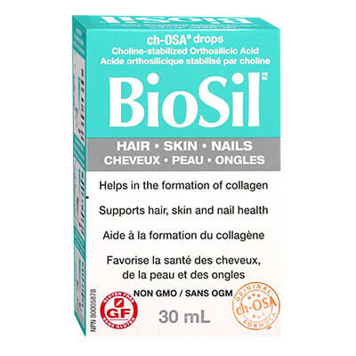 Коса, Кожа и Нокти 30 мл | BioSil Прави по-добра структурата на кожата и намалява бръчките Укрепва косата и я прави по-силна, по-блестяща и по-здрава Спира цепенето на ноктите и ги поддържа здрави Стимулир Коса, Кожа и Нокти 30 мл | BioSil Прави по-добра 