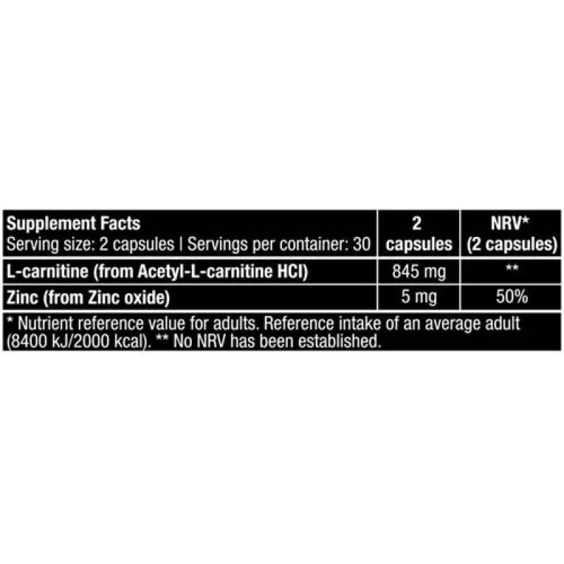 ALC (Ацетил-Л-Карнитин) 1200 мг 60 капсули | Biotech USA ALC (Ацетил-Л-Карнитин) 1200 мг 60 капсули | Biotech USAУчаства в изгарянето на мазнините
Увеличава наличността на карнитин в тъканите
Мощно антиоксидантно действие
Ацетил L-Карнитин 60 ALC (Ацетил-Л-Карнитин) 1200 мг 60 капсули | Biotech USA Участва в изгарянето на мазнините Увеличава наличността на карнитин в тъканите Мощно антиоксидантно действие Ацетил L-Карнитин 60 капсули е на изклю ALC (Ацетил-Л-Карнитин) 1200 мг 60 капсули | Biot