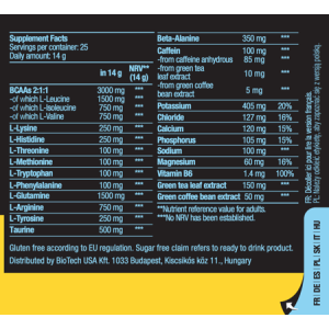 Amino Energy Zero with Electrolytes Прах 360 гр | Biotech USA