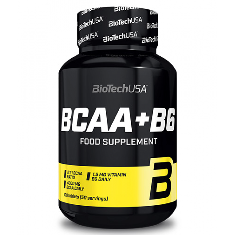 BCAA + B6 100 таблетки | Biotech USA