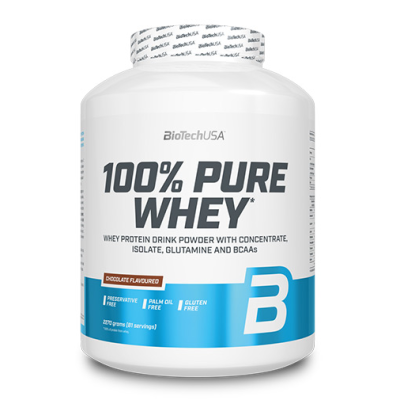 100% Pure Whey Powder 2270 гр | Biotech USA Бързо се абсорбира и добре се разтваря във вода Ускорява регенерацията и облекчава умората след тренировка Улеснява ефективното увеличаване на мускулите Дълготра 100% Pure Whey Powder 2270 гр | Biotech USA Бързо