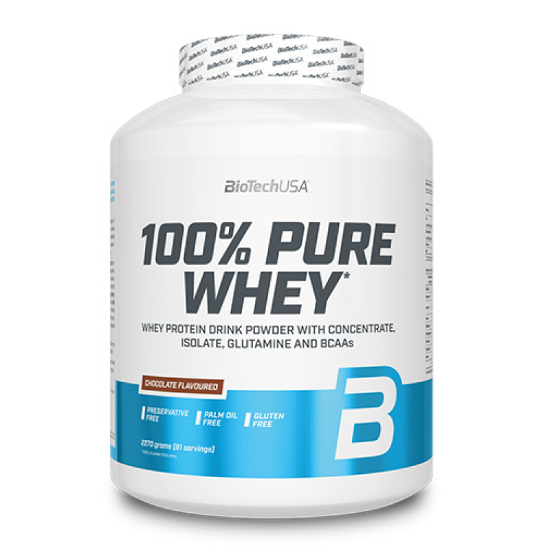 100% Pure Whey Powder 2270 гр | Biotech USA