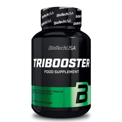 Tribooster 60/120 таблетки | BioTech USA Стимулира произвеждането на качествен тестостерон без да нарушава естествения баланс Оказва положително влияние за формирането и растежа на мускулната маса Извежд Tribooster 60/120 таблетки | BioTech USA Стимулира 