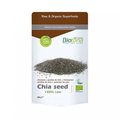 Chia Seed 400 gr BioTona Chia Seed 400 gr I BioTonaСрещу проблеми със съдовете и сърцето
За по-добра вътрешна хидратация
Предотвратява стареенето и различните животозастрашаващи болести
Поддържа нервната система здрава
Намалява количест Chia Seed 400 gr I BioTona Срещу проблеми със съдовете и сърцето За по-добра вътрешна хидратация Предотвратява стареенето и различните животозастрашаващи болести Поддържа нервната система здрава Нам Chia Seed 400 gr I BioTona Срещу проблеми със съдовете и