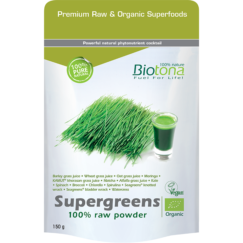 Supergreens 150 гр | Biotona