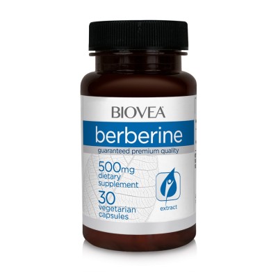 Berberine 500 мг 30 вегетариански капсули | Biovea