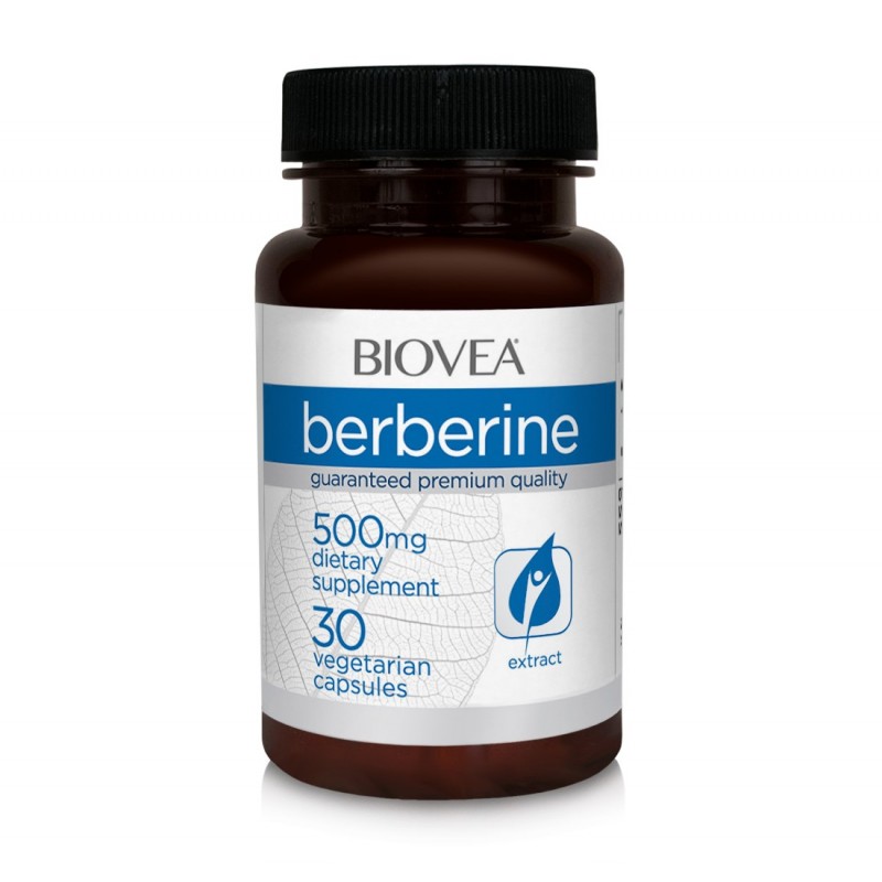 Berberine 500 мг 30 вегетариански капсули | Biovea