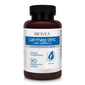 Cal-Mag-Zinc + Vitamin D 90 таблетки | Biovea