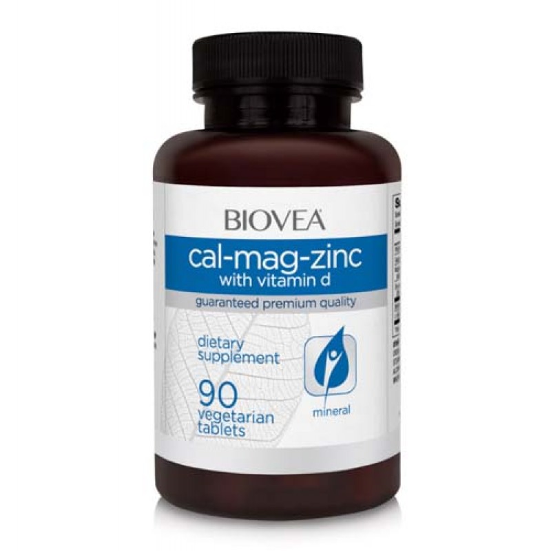 Cal-Mag-Zinc + Vitamin D 90 таблетки | Biovea