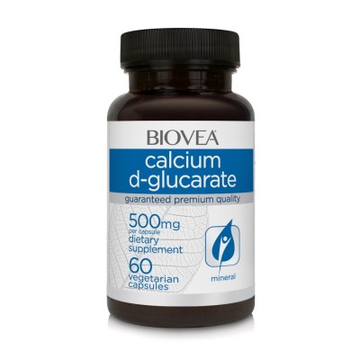 Calcium D-Glucarate 500 мг 60 веге капсули | Biovea Помага за премахването на излишните токсини извън тялото Ви Инхибира бета-глюкуронидазната активност в организма Грижи се за детоксикацията на черния Ви дро Calcium D-Glucarate 500 мг 60 веге капсули | B