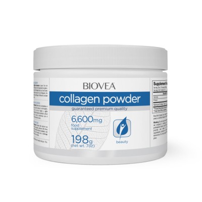 Collagen Peptides Powder 6600 мг 198 гр | Biovea Collagen Peptides Powder 6600 мг 198 гр | BioveaНатурален продукт, грижещ се за здравето на кожата
Грижи се за здравето на костите
Поддържа здравината на зъбите, косата, ноктите
Колагенови Пепт Collagen Peptides Powder 6600 мг 198 гр | Biovea Натурален продукт, грижещ се за здравето на кожата Грижи се за здравето на костите Поддържа здравината на зъбите, косата, ноктите Колагенови Пептиди на прах Collagen Peptides Powder 6600 мг 198 гр | Biovea