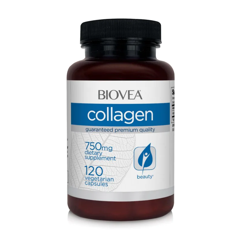 Collagen 750 мг 120 вегетариански капсули | Biovea Collagen 750 мг 120 вегетариански капсули | BioveaГрижи се за здравината на кожата и нейното сияние
Повишава плътността на костната система
Грижи се за здравината на Вашите зъби
Колаген 750 м Collagen 750 мг 120 вегетариански капсули | Biovea Грижи се за здравината на кожата и нейното сияние Повишава плътността на костната система Грижи се за здравината на Вашите зъби Колаген 750 мг на капсули Collagen 750 мг 120 вегетариански капсули | Biovea