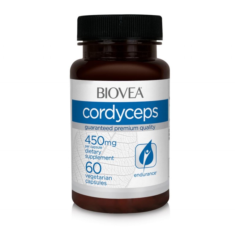 Cordyceps 450 мг 60 вегетариански капсули | Biovea