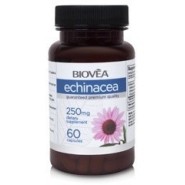 Biovea Echinacea (Ехинацея) 250 мг 60 капсули Ехинацеята представлява мощен имуностимулант. Тази северноамериканска билка се използва като лек за редица проблеми от векове и притежава доказани лечебни свойства. Измест Biovea Echinacea (Ехинацея) 250 мг 60