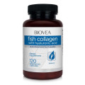 Fish Collagen with Hyaluronic Acid 120 веге капсули | Biovea