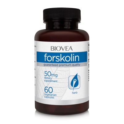 Forskolin (Форсколин) 50 мг 60 капсули | Biovea За по-добро сърдечно здраве Помага за изграждане на мускулната маса Спомага за изгаряне на мазнините Засилва метаболизма Помага за отслабването Forskol Forskolin (Форсколин) 50 мг 60 капсули | Biovea За по-д